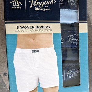 An Original Penguin Boxer Shorts by Munsingwear Large Blue